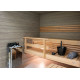 Poêle de sauna électrique - HARVIA The Wall SW90 9,0 kW avec panneau de commande