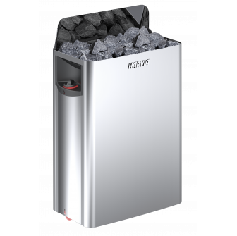 Poêle de sauna électrique - HARVIA The Wall SW90 9,0 kW avec panneau de commande