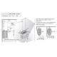 Poêle de sauna électrique HARVIA Vega BC80E sans panneau de commande