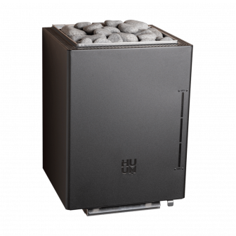 Poêle de sauna électrique - HUUM Core Wall Combi, noir