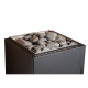 Poêle de sauna électrique - HUUM Core Wall Combi 9, noir