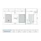 Poêle de sauna électrique - HUUM Core Wall Combi 9, noir