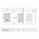 Poêle de sauna électrique - HUUM Core Wall Mini Combi 4