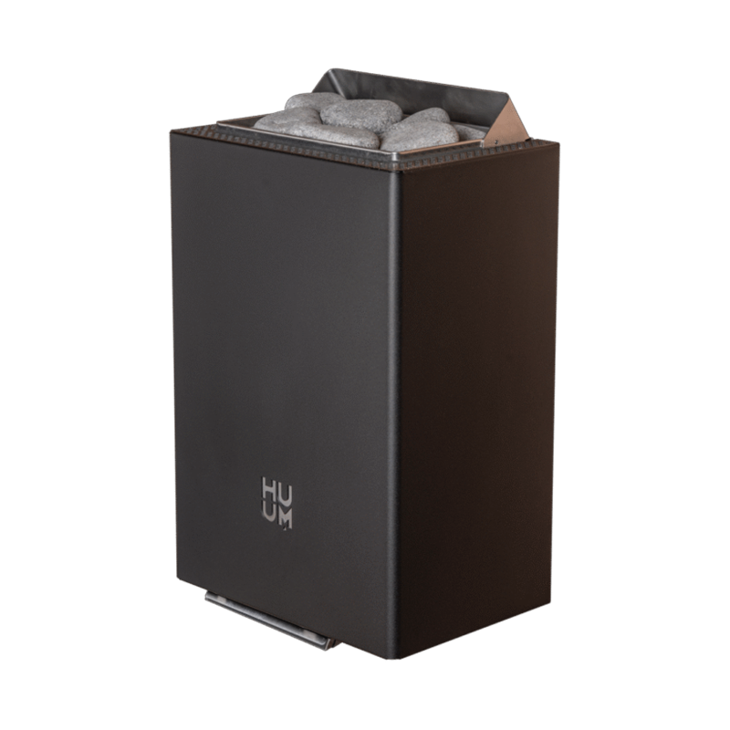 Poêle de sauna électrique - HUUM Core Wall Mini, noir