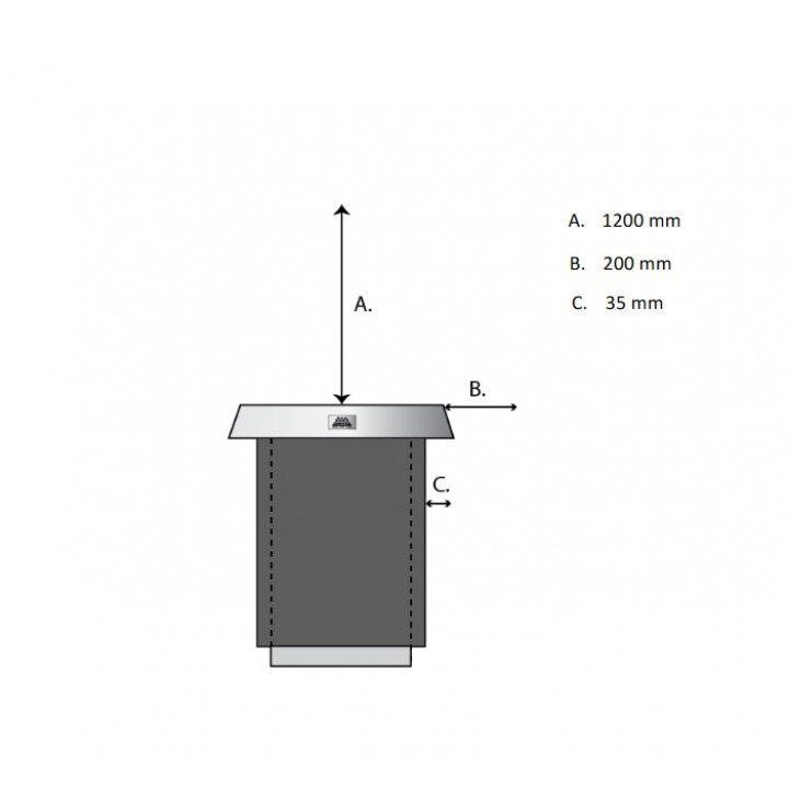 Poêle électrique pour sauna - IKI FLOAT 13,8 kW
