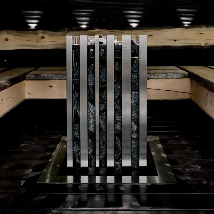 Poêle de sauna électrique - IKI MONOLITH 18 kW