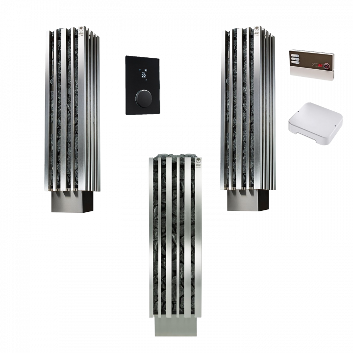 Poêle de sauna électrique - IKI MONOLITH 18 kW