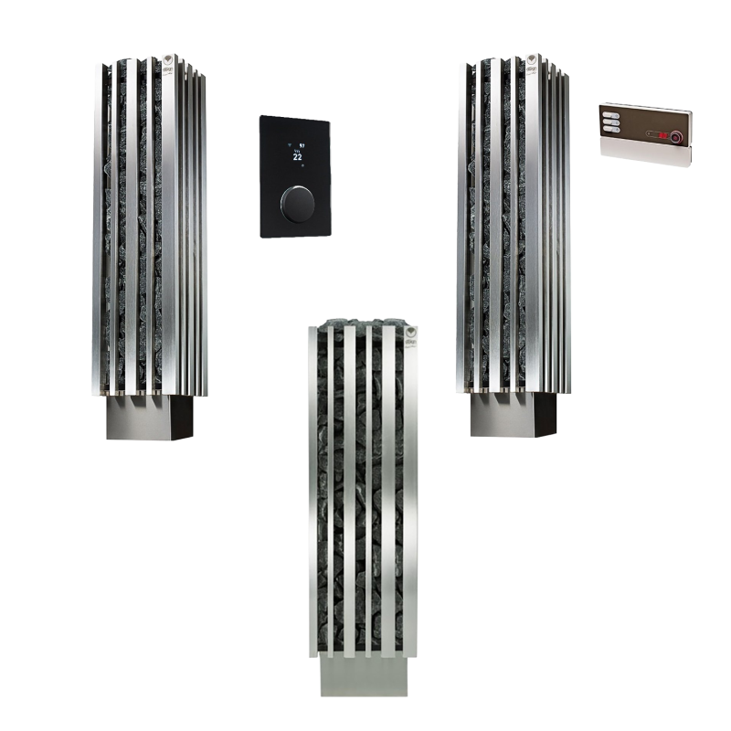 Poêle de sauna électrique - IKI MONOLITH 9 kW