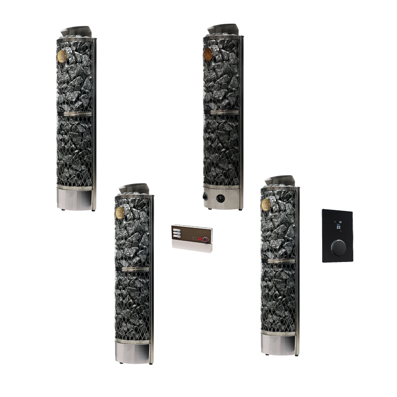 Poêle électrique pour sauna - IKI WALL 6 kW