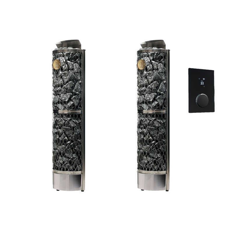 Poêle électrique pour sauna - IKI WALL 7,6 kW