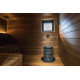 Poêle électrique pour sauna - MONDEX TAHKO E2, 6,6 kW, Noir