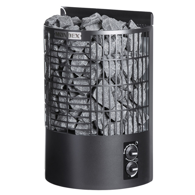Poêle de sauna électrique - MONDEX TENO, noir