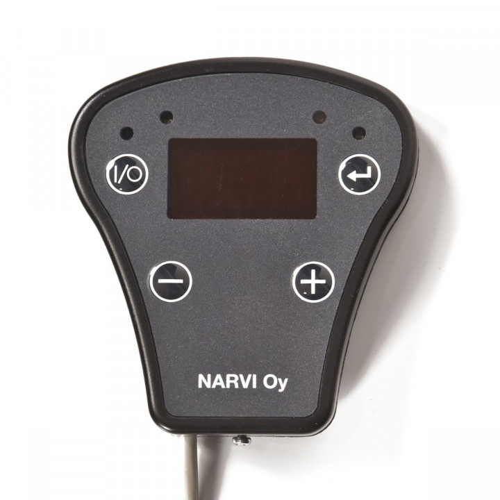 Poêle de sauna électrique - NARVI SMOOTH 10,5 kW, noir