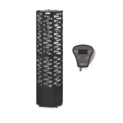 Poêle de sauna électrique - NARVI SMOOTH 10,5 kW, noir 