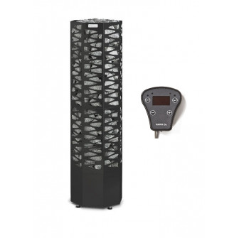 Poêle de sauna électrique - NARVI SMOOTH 10,5 kW, noir