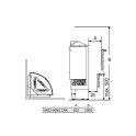 Poêle de sauna électrique – SAWOTEC Ari Corner 9 kW, sans unité de commande - 4
