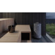 Poêle de sauna électrique TULIKIVI KAARNA Classic M, avec panneau de commande