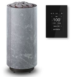 Poêle de sauna électrique TULIKIVI KAARNA Classic, avec panneau de commande 