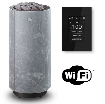 Poêle de sauna électrique TULIKIVI KAARNA Classic M, avec panneau de commande Wi-Fi