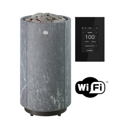 Poêle de sauna électrique TULIKIVI KAARNA Nobile L, avec panneau de commande Wi-Fi 