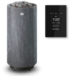 Poêle électrique pour sauna TULIKIVI KAARNA Nobile, avec panneau de commande 