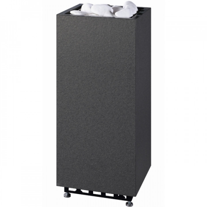 Poêle de sauna électrique TULIKIVI RAE, noir, avec panneau de commande