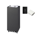 Poêle de sauna électrique TULIKIVI RAE, noir, avec panneau de commande - 0