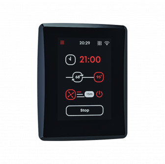 Panneau de commande pour poêle de sauna électrique - SAUNUM Leil 2.0 Mobile