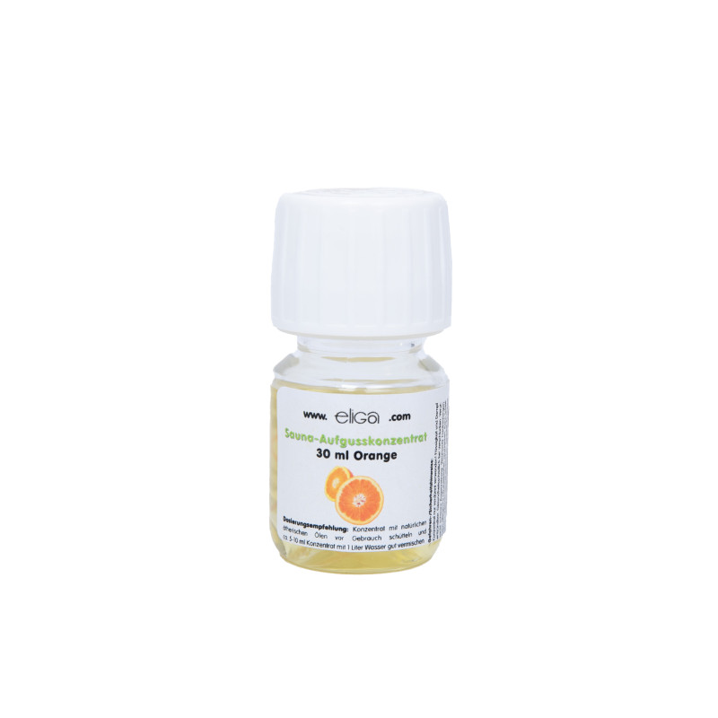 ELIGA sauna huile éthérée-infusion concentrée ORANGE, 30 ml