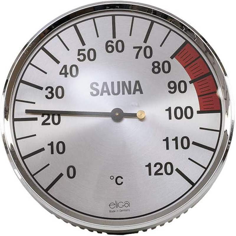 Thermomètre de sauna ELIGA 135 mm