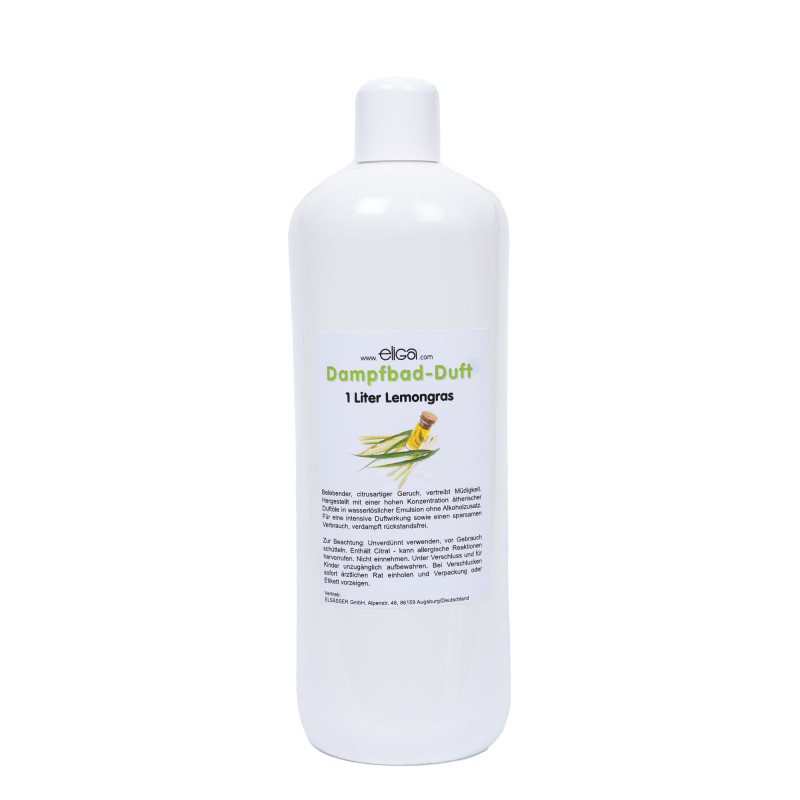 ELIGA Parfums pour le bain turc CITRONNELLE, 1l