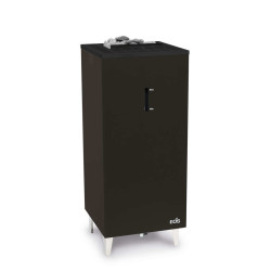 Poêle de sauna électrique - EOS Bi-O Cubo, noir
