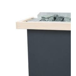 Garde-corps de sécurité - pour radiateurs EOS Bi-O Gracil W, noir 