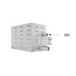 Union en laiton pour générateur de vapeur Eos SteamAttrac 