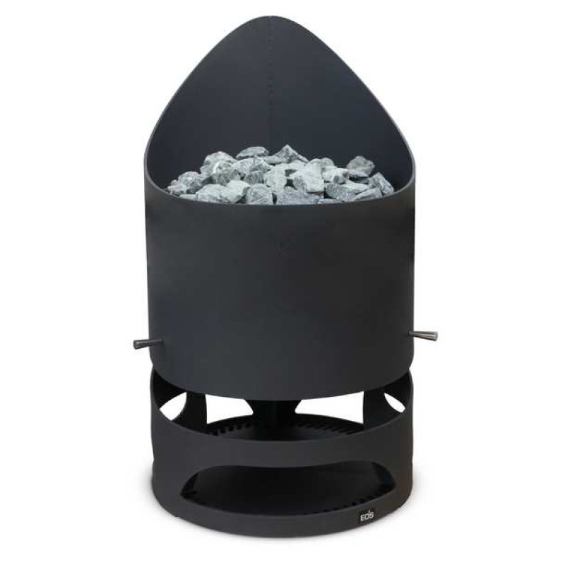 Poêle de sauna électrique - Eos Zeus HD, noir