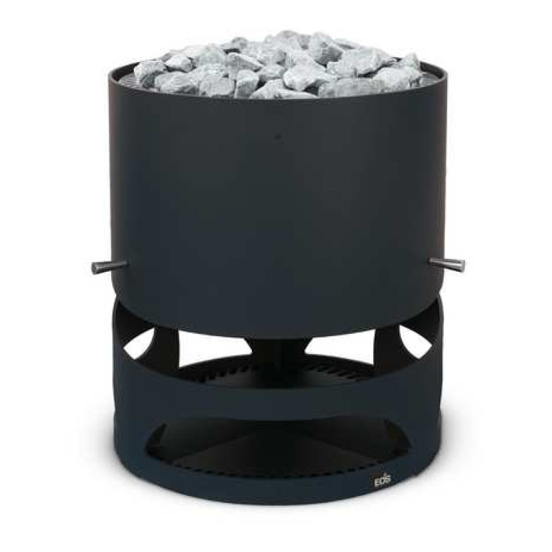 Poêle de sauna électrique - EOS Zeus L HD, noir