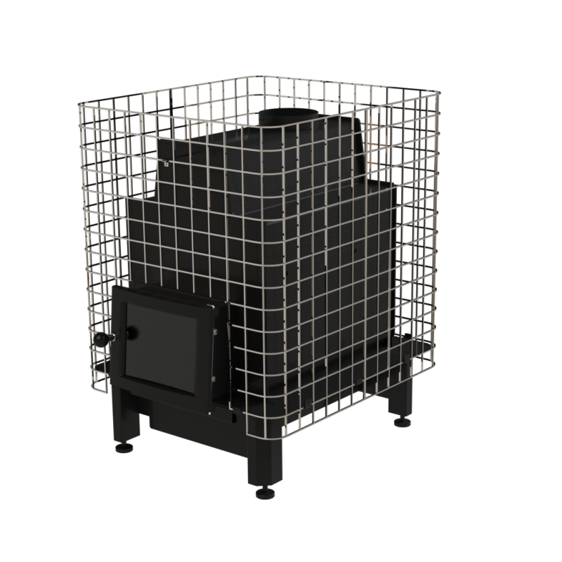 Poêle à bois pour sauna - VILPRA ETNA-22-N-V avec foyer interne