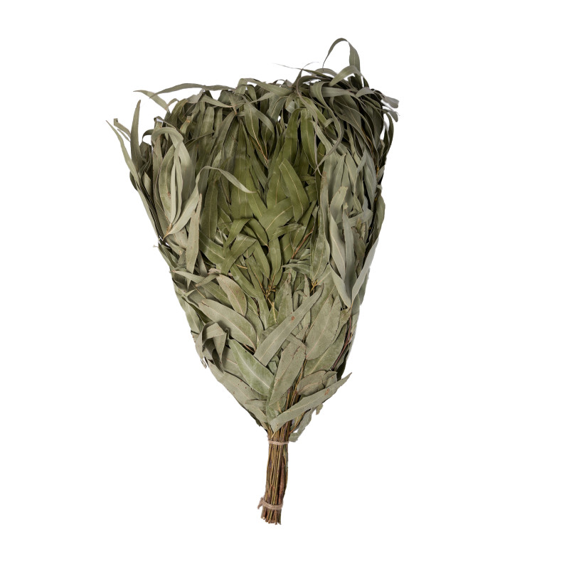 Fouet de sauna à l'eucalyptus