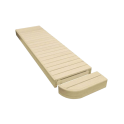 Élément d'extrémité de banc pour bancs de sauna modulaires, Aspen - 8