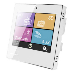Smart Home Amplificateur de musique murale DSPPA DM837. Blanc 