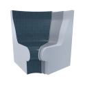 Siège de sauna à vapeur V-2 - 3
