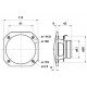 Sauna haut-parleur FRS 10 WP