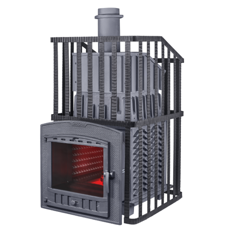 Poêle à bois pour sauna - Gefest Grom Uragan 30 (P2)