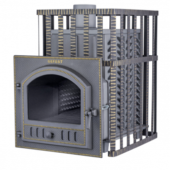 Poêle à bois pour sauna - Gefest GFS ZK 30 (P) en grille