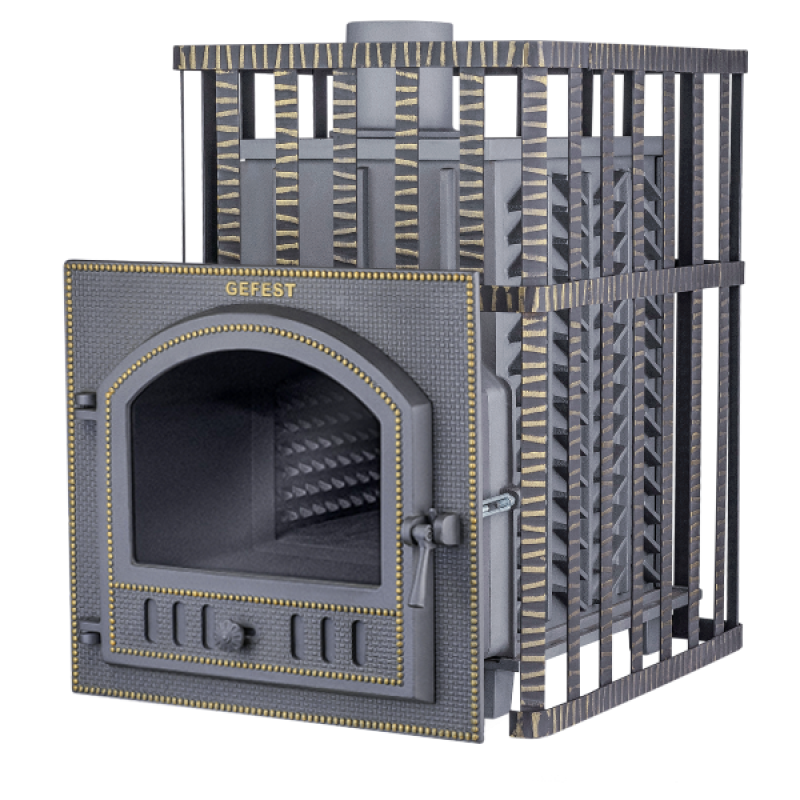 Poêle à bois pour sauna - Gefest GFS ZK 30 (P) en grille