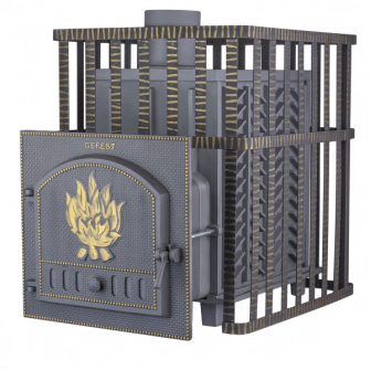 Poêle à bois pour sauna - Gefest GFS ZK 40 en grille
