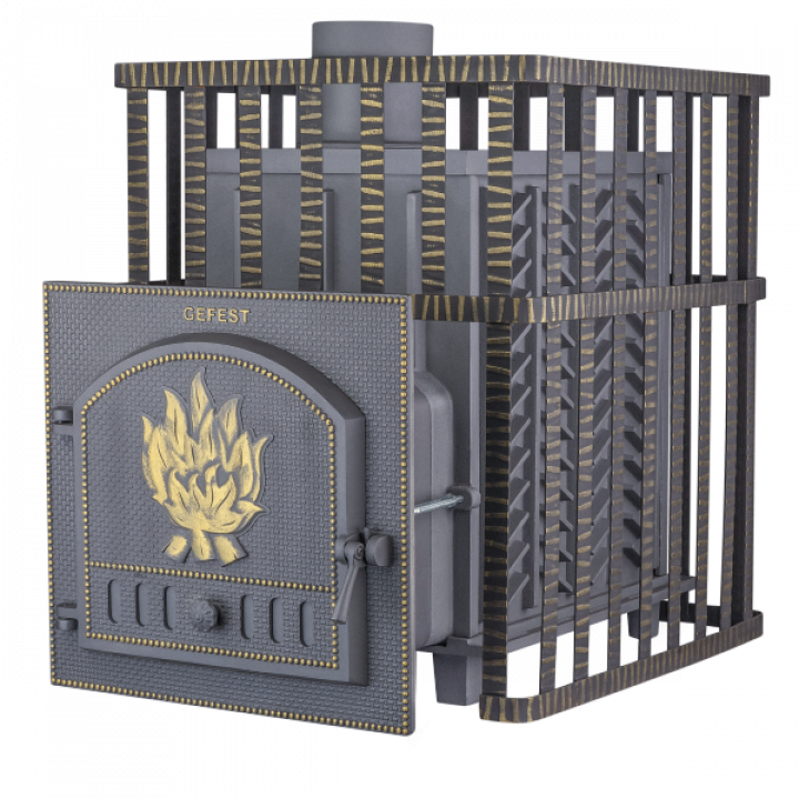 Poêle à bois pour sauna - Gefest GFS ZK 40 en grille