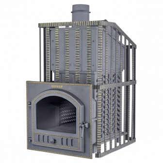 Poêle à bois pour sauna - Gefest GFS ZK Uragan 25 (P) en grille