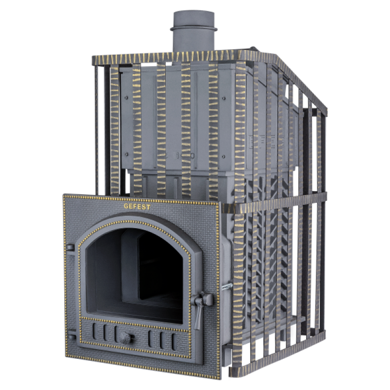 Poêle à bois pour sauna - Gefest GFS ZK Uragan 30 (P) en grille Poêle à bois pour sauna - Gefest GFS ZK Uragan 30 (P) en grille