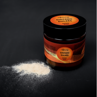 20 grammes de poudre d'ambre naturelle de la Baltique pour mariages ou fêtes de famille